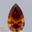 0.33 Ct. Fancy Intense Brownish Orange Pear Lab Grown Diamond