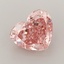 2.30 Ct. Fancy Vivid  Pink Heart Lab Grown Diamond