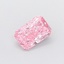 2.34 Ct. Fancy Vivid  Pink Radiant Lab Grown Diamond