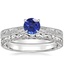 18K White Gold Elsie Ring with Hudson Ring