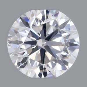 Round diamond — real photo