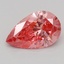 1.05 Ct. Fancy Vivid Pink Pear Lab Grown Diamond