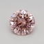 0.40 Ct. Fancy Vivid Pink Round Lab Grown Diamond