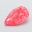 3.10 Ct. Fancy Vivid  Pink Pear Lab Grown Diamond