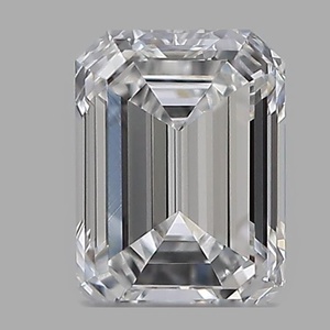 Emerald diamond — real photo