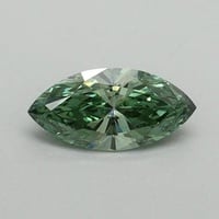 0.31 Ct. Fancy Intense Green Marquise Lab Grown Diamond