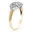 The Tanisa Ring, smalltop view on a hand