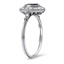 The Ara Ring, smalltop view on a hand