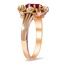 The Cadeny Ring, smalltop view on a hand