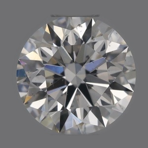 Round diamond — real photo