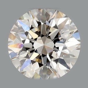 Round diamond — real photo