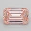 5.0 Ct. Fancy Intense Pink Emerald Lab Grown Diamond