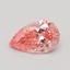 1.00 Ct. Fancy Intense Pink Pear Lab Grown Diamond