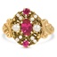 Victorian Ruby Vintage Ring