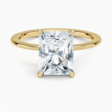 Thin Band Engagement Ring - Aimee