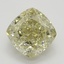 0.81 Ct. Fancy Light Brownish Yellow Cushion Diamond