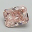 9.03 Ct. Fancy Intense Pink Radiant Lab Grown Diamond