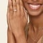 18K Yellow Gold Luxe Trillion Cut Three Stone Diamond Ring, smalladditional view 1