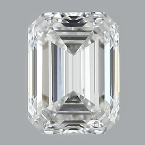 Emerald diamond — real photo