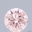 2.17 Ct. Fancy Intense  Pink Round Lab Grown Diamond