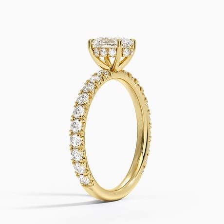 Perfect Fit French Pavé Diamond Ring