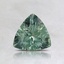 6mm Unheated Green Trillion Montana Sapphire
