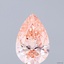 2.07 Ct. Fancy Intense Pink Pear Lab Grown Diamond