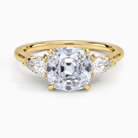Petal Pear Three Stone Diamond Ring (1/2 ct. tw.)
