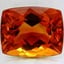 10x8mm Cushion Citrine