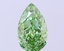 1.16 Ct. Fancy Vivid Green Pear Lab Grown Diamond