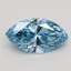 1.01 Ct. Fancy Vivid Blue Marquise Lab Grown Diamond