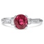 Art Deco Ruby Vintage Ring