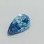 1.01 Ct. Fancy Vivid Blue Pear Lab Grown Diamond