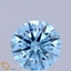 1.50 Ct. Fancy Vivid Blue Round Lab Grown Diamond