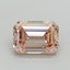 2.11 Ct. Fancy Intense Pink Emerald Lab Grown Diamond