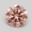2.00 Ct. Fancy Intense Pink Round Lab Grown Diamond
