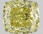 1.36 Ct. Fancy Intense Yellow Cushion Lab Grown Diamond