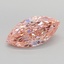 2.76 Ct. Fancy Vivid  Pink Marquise Lab Grown Diamond