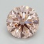 3.00 Ct. Fancy Intense Pink Round Lab Grown Diamond
