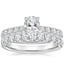 18K White Gold Luxe Anthology Diamond Bridal Set