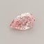 0.37 Ct. Fancy Vivid  Pink Pear Lab Grown Diamond