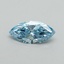 1.05 Ct. Fancy Vivid Blue Marquise Lab Grown Diamond