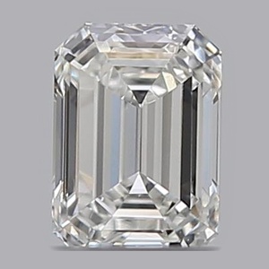 Emerald diamond — real photo