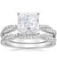 18KW Moissanite Petite Luxe Twisted Vine Bridal Set (1/2 ct. tw.), smalltop view