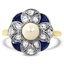 Edwardian Pearl Vintage Ring