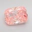 2.21 Ct. Fancy Intense Pink Cushion Lab Grown Diamond