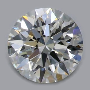 Round diamond — real photo