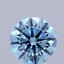 1.81 Ct. Fancy Vivid Blue Round Lab Grown Diamond