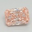3.11 Ct. Fancy Vivid Pink Radiant Lab Grown Diamond