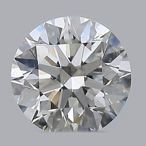Round diamond — real photo